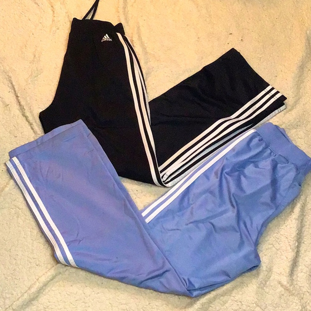 Vtg. 2 pairs Adidas 🏀 high waisted athletic pants